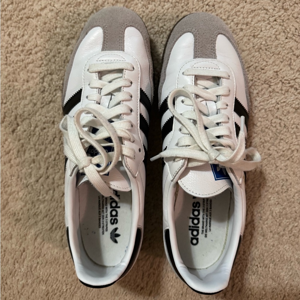 Adidas Samba OG Men's White and Black Sneakers (see detail for sizing).